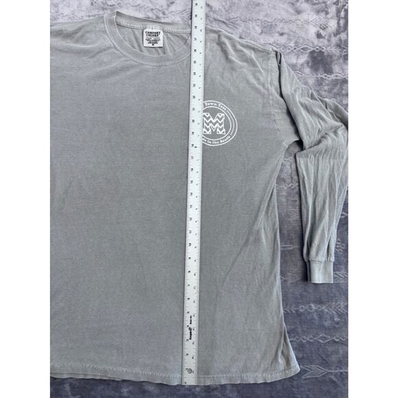 Men's Comfort Colors My Town Tees Made in the South T-Shirt Gray M Patriotic - Picture 4 of 10